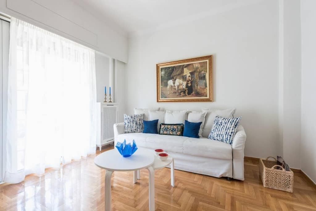 New! Bright & Remodeled 1Bed Apt 2Min Walk To Acropolis Atene Esterno foto